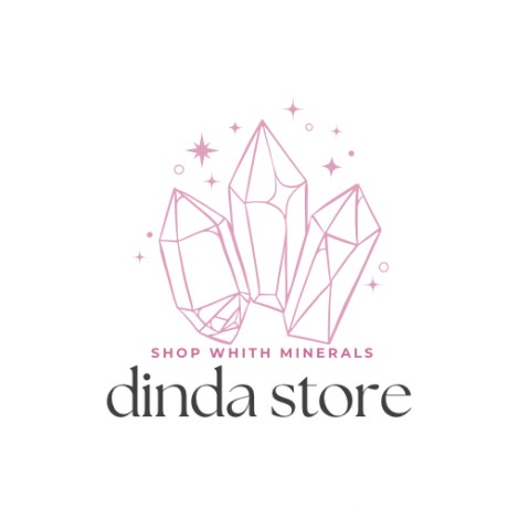 Pink and White Minimalist Initial Makeup Artist Logo - 1